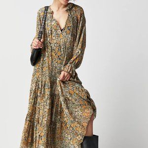Free people Feeling Groovy Maxi Dress